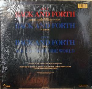 Back Cover Single Cameo - Back And Forth
