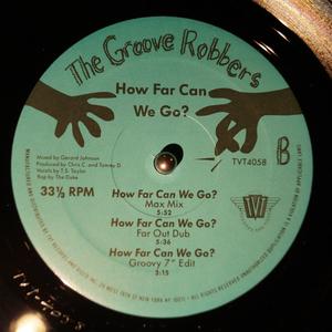 Back Cover Single The Groove Robbers - How Far Can We Go?