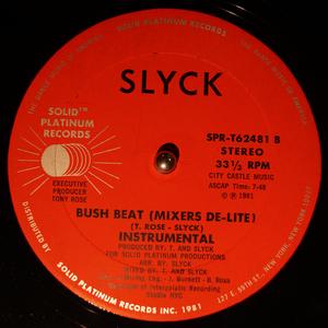 Back Cover Single Slyck - Love It Or (Beat The Bush)