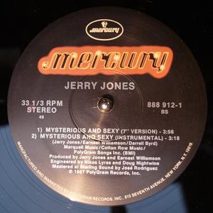Back Cover Single Jerry Jones - Mysterious And Sexy