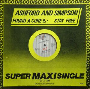 Back Cover Single Ashford & Simpson - Found A Cure