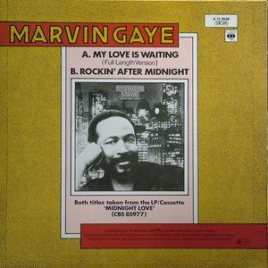 Back Cover Single Marvin Gaye - My Love Is Waiting