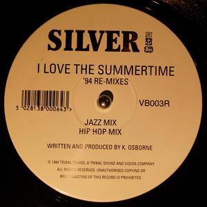 Back Cover Single Silver - I Love The Summertime