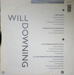 Back Cover Single Will Downing - Free