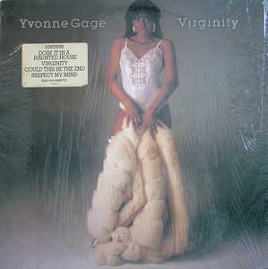 Album  Cover Yvonne Gage - Virginity on CIM (CBS) Records from 1983