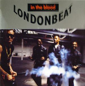 Album  Cover London Beat - In The Blood on ANXIOUS Records from 1990