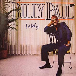Front Cover Album Billy Paul - Lately