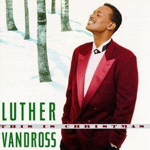 Album  Cover Luther Vandross - This Is Christmas on EPIC Records from 1995