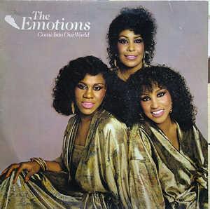 Album  Cover The Emotions - Come Into Our World on ARC Records from 1979