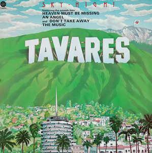 Album  Cover Tavares - Sky-high on CAPITOL Records from 1976