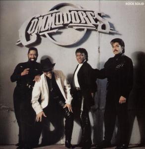 Album  Cover Commodores - Rock Solid on POLYGRAM Records from 1988