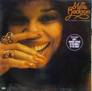 Front Cover Album Millie Jackson - A Moment's Pleasure