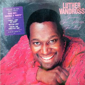 Front Cover Album Luther Vandross - Forever, For Always, For Love