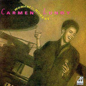 Front Cover Album Carmen Lundy - Moment to Moment