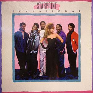 Album  Cover Starpoint - Sensational on ELEKTRA Records from 1987