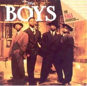 Album  Cover The Boys - The Saga Continues on MOTOWN Records from 1992