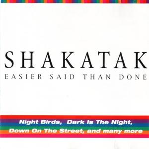 Front Cover Album Shakatak - Easier Said Than Done