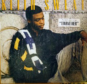 Album  Cover Keith Sweat - Make It Last Forever on ELEKTRA Records from 1987