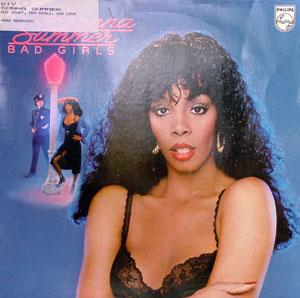 Album  Cover Donna Summer - Bad Girls on ISLAND Records from 1979