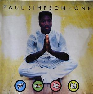 Album  Cover Paul Simpson - One on COOLTEMPO Records from 1989