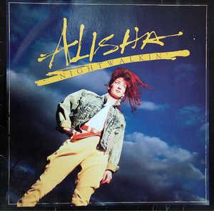 Album  Cover Alisha - Nightwalkin' on MERCURY Records from 1987