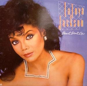 Album  Cover La Toya Jackson - Heart Don't Lie on PRIVATE EYE Records from 1984