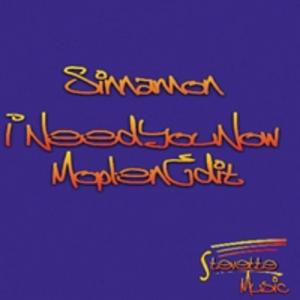Front Cover Album Sinnamon - I Need You Now