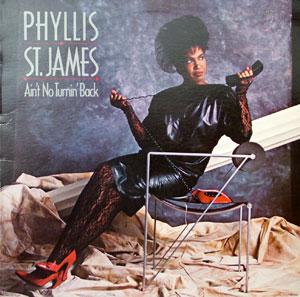 Album  Cover Phyllis St James - Ain't No Turning Back on MOTOWN Records from 1984