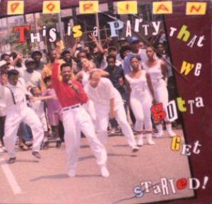 Album  Cover Dorian - This Is A Party That We Gotta Get Started! on CAPITOL Records from 1990
