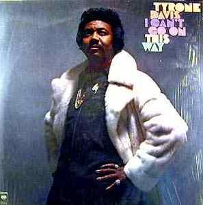 Album  Cover Tyrone Davis - I Can't Go On This Way on COLUMBIA Records from 1978