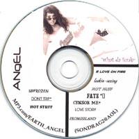 Album  Cover Angel - Retro 80's Funky Dancable on S.G. / WHITEDOVE PUBLISHING Records from 2005