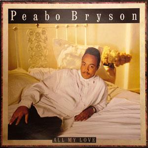 Album  Cover Peabo Bryson - All My Love on CAPITOL Records from 1989