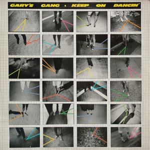 Album  Cover Gary's Gang - Keep On Dancin' on COLUMBIA Records from 1979