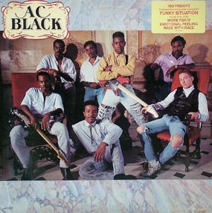 Album  Cover Ac Black - Ac Black on MOTOWN Records from 1989