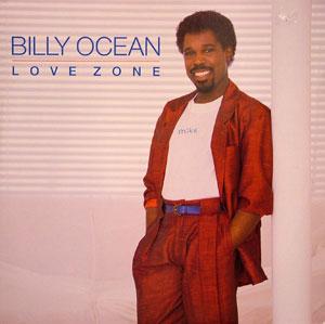 Album  Cover Billy Ocean - Love Zone on JIVE Records from 1986