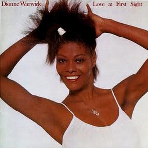 Front Cover Album Dionne Warwick - Love At First Sight