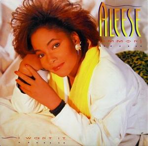 Album  Cover Aleese Simmons - I Want It on ORPHEUS Records from 1988