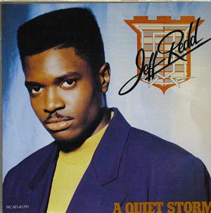 Album  Cover Jeff Redd - A Quiet Storm on MCA Records from 1990