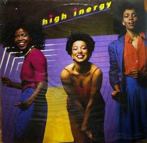 Album  Cover High Inergy - High Inergy on GORDY Records from 1981