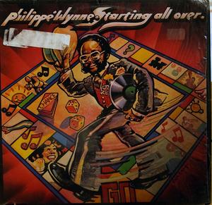 Front Cover Album Philippe Wynne - Starting All Over