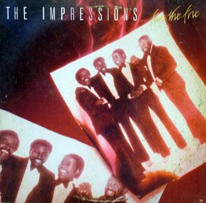 Album  Cover The Impressions - Fan The Fire on 20TH CENTURY Records from 1981