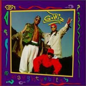 Album  Cover G-wiz - Naughty Bits on SCOTTI BROS. Records from 1993