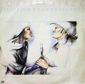 Front Cover Album Roberta Flack - Roberta Flack Featuring Donny Hathaway