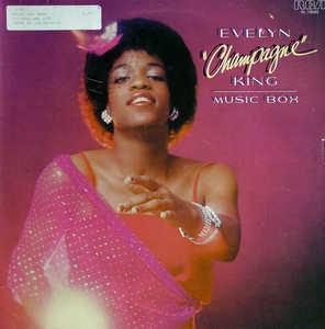 Album  Cover Evelyn 'champagne' King - Music Box on RCA Records from 1979