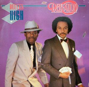 Album  Cover Delegation - Deuces High on ARIOLA Records from 1982