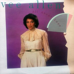 Front Cover Album Vee Allen - All About Love Front Cover Album Vee Allen - All About Love
