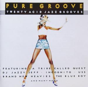 Album  Cover Various Artists - Pure Groove Twenty Acid Jazz Grooves on CRIMOSN Records from 1998