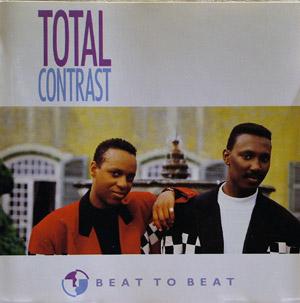 Album  Cover Total Contrast - Beat To Beat on LONDON Records from 1987