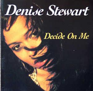 Album  Cover Denise Stewart - Decide On Me on EXPANSION Records from 2001