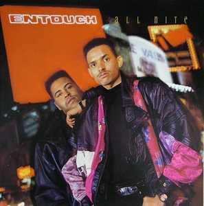 Album  Cover Entouch - All Nite on ELEKTRA Records from 1989